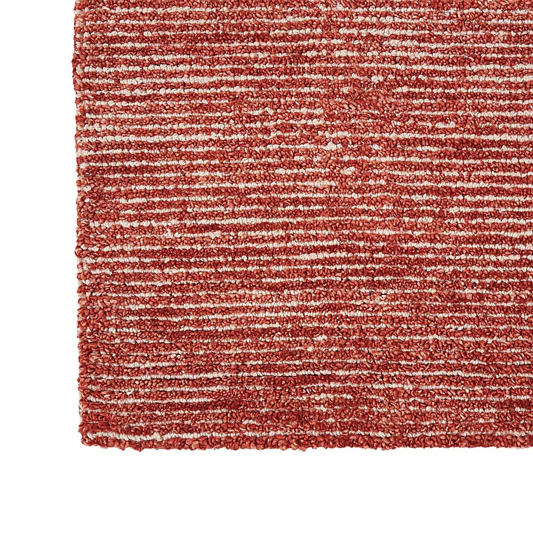 Castin Red 2'3 x 7'6 Runner Rug