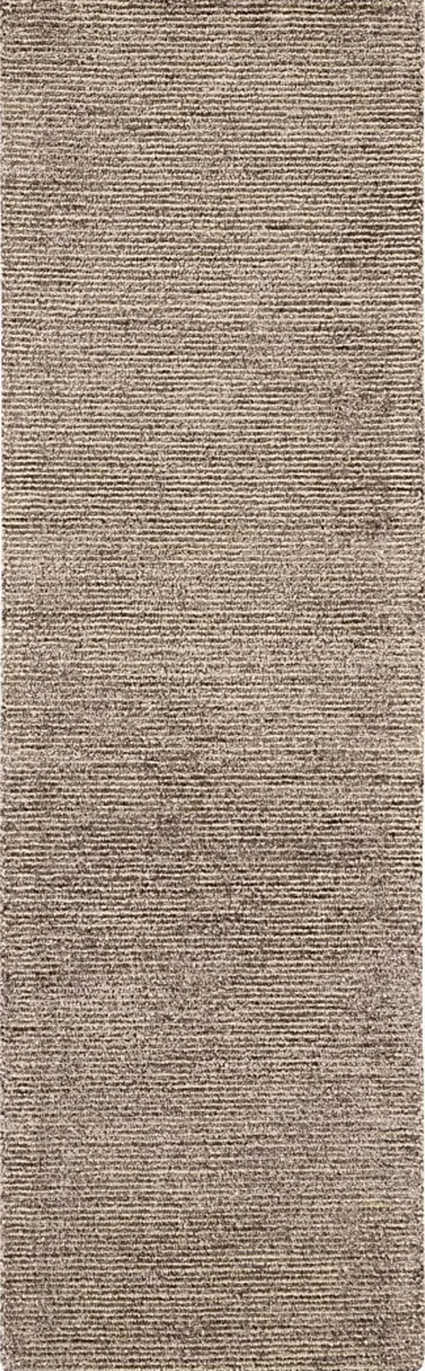 Castin Charcoal 2'3 x 7'6 Runner Rug
