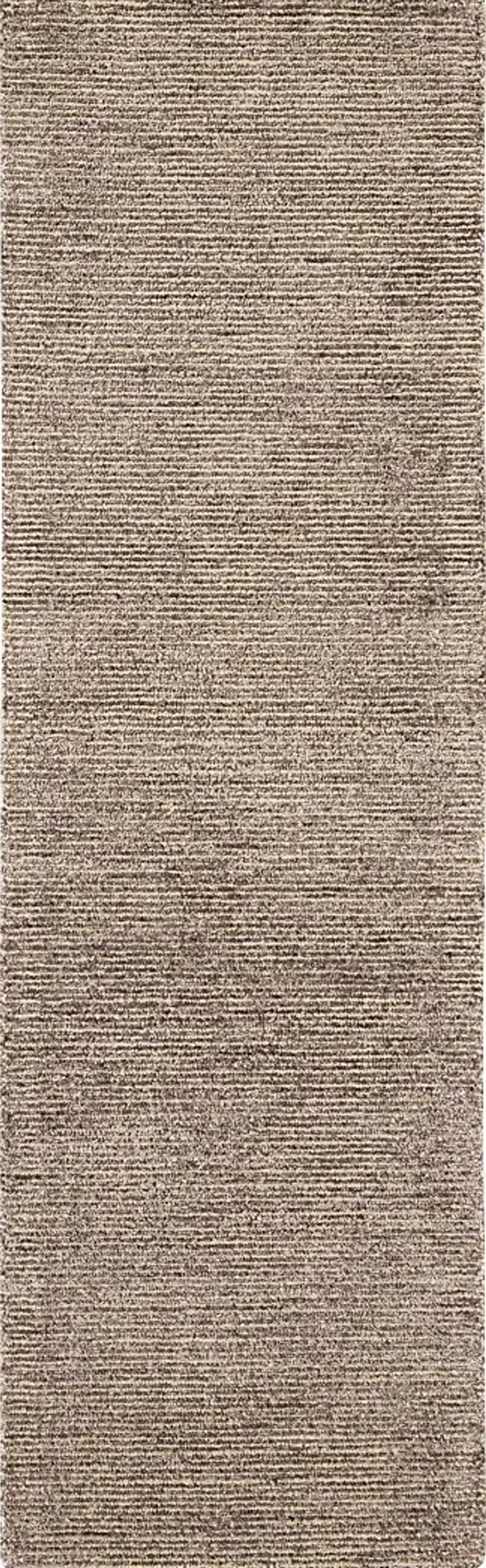 Castin Charcoal 2'3 x 7'6 Runner Rug