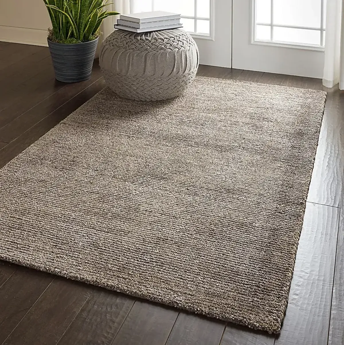 Castin Charcoal 5'3"" x 7'5"" Rug