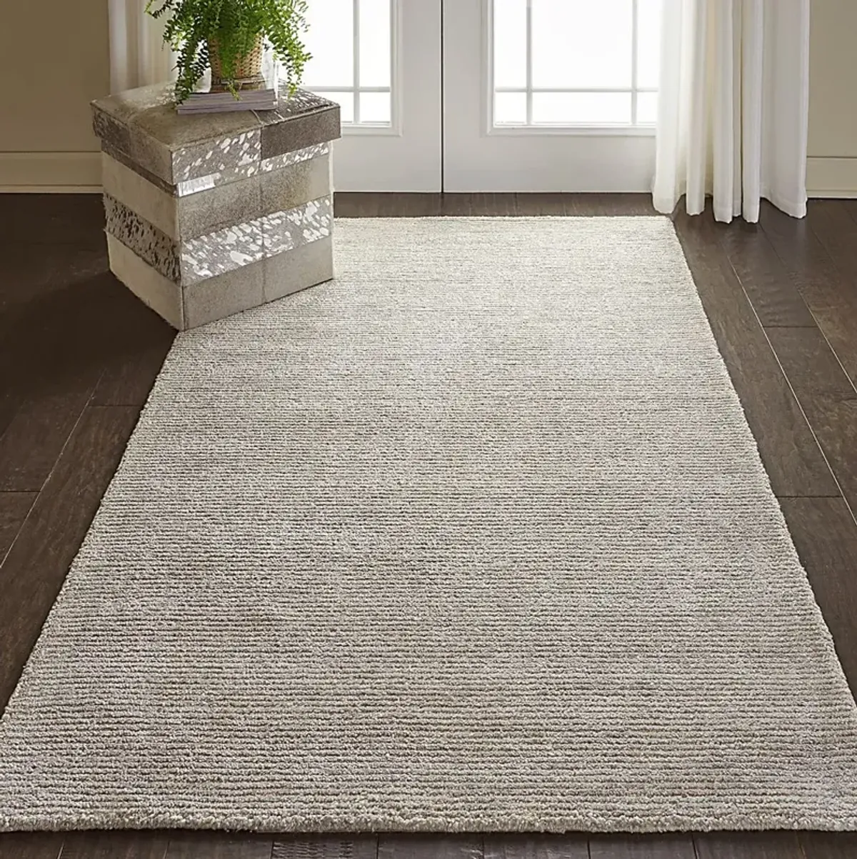 Castin Gray 5'3"" x 7'5"" Rug