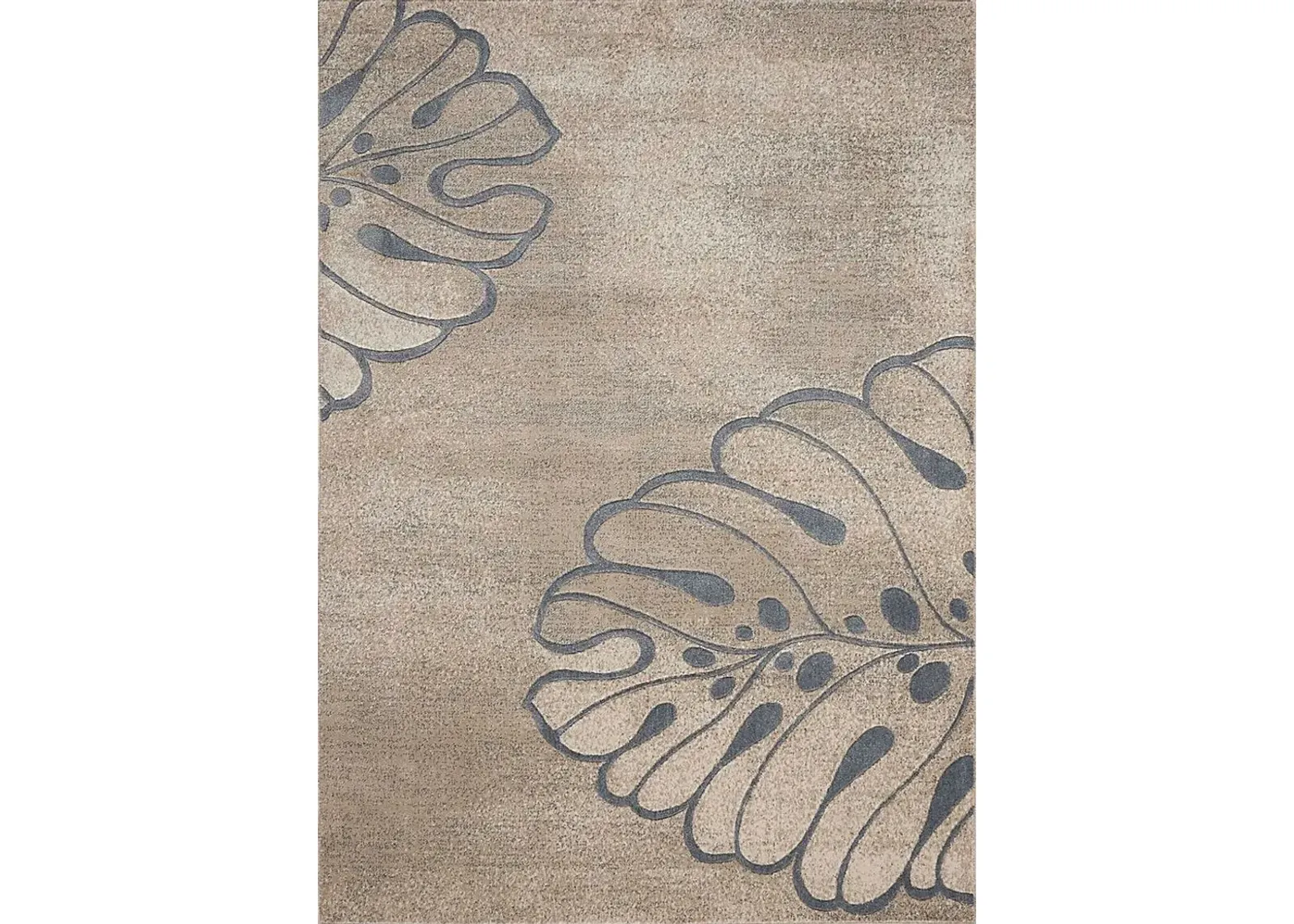 Elna Leaf Beige 7'10 x 10'6 Rug