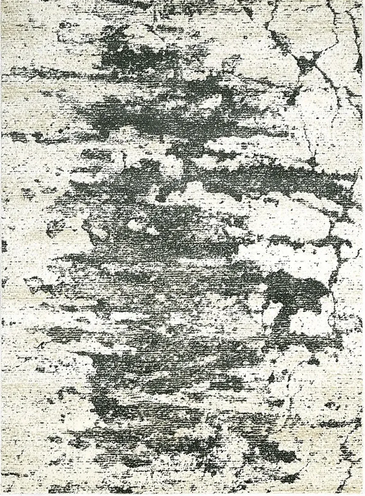 Midnight Storm Ivory 5'3 x 7'3 Rug