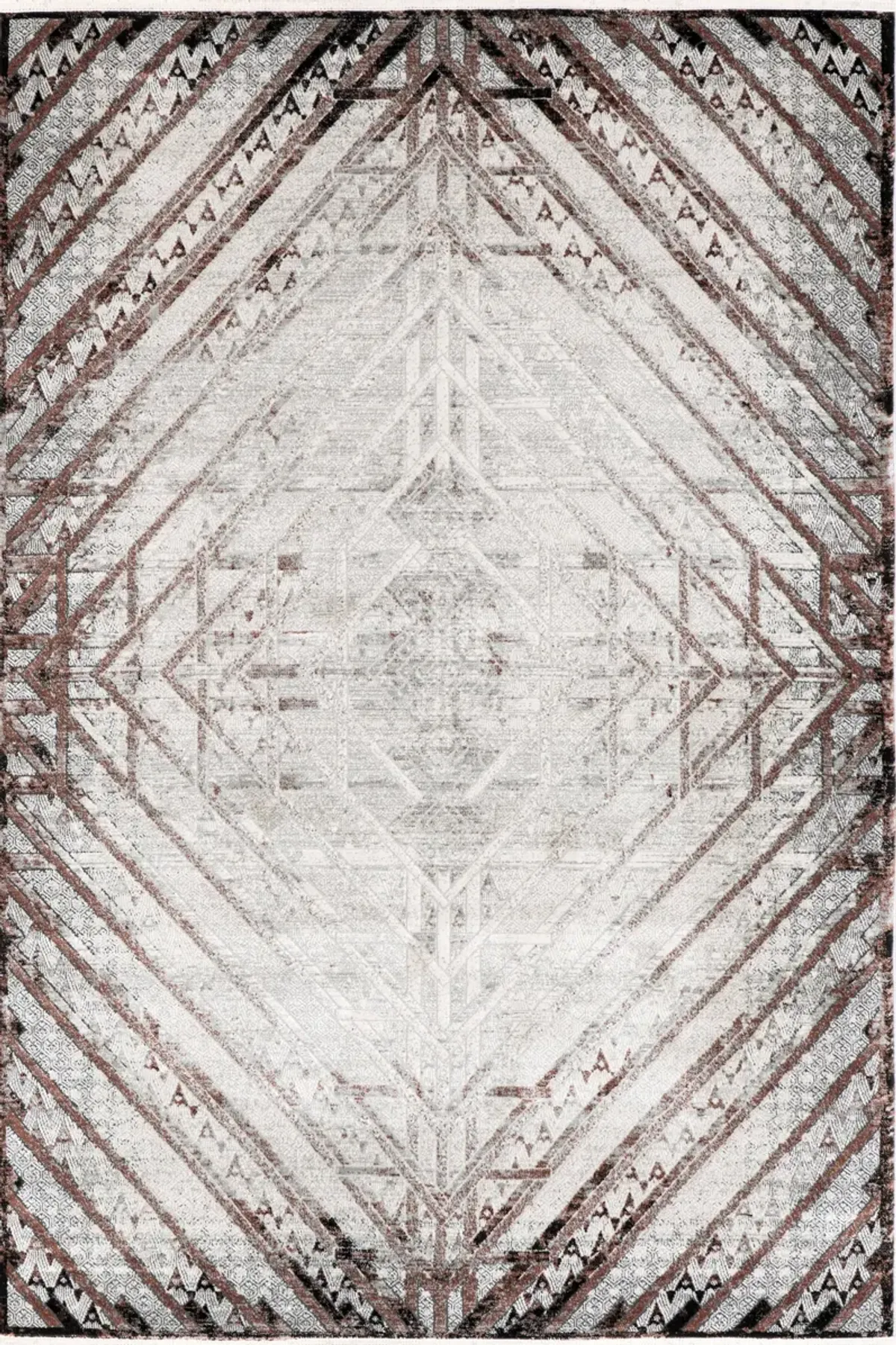 Ollie Vintage Fringe Rug