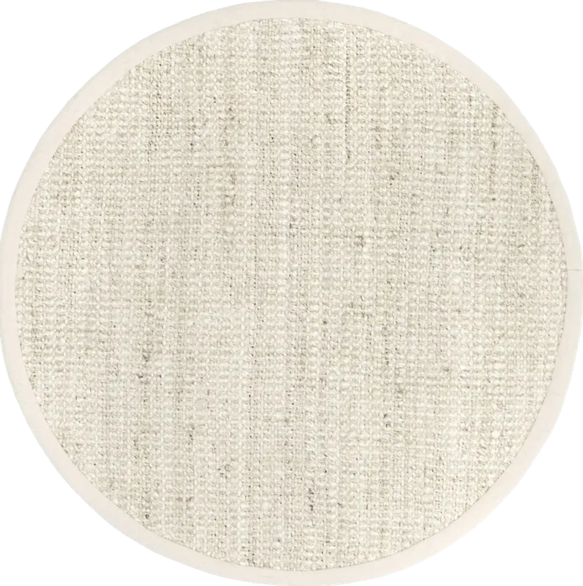 Chunky Jute Tasseled Rug