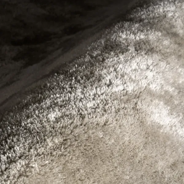 Washable Solid Shag Rug