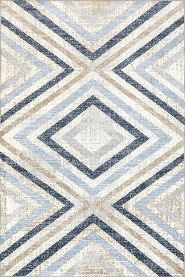 Reeba Washable Distressed Rug