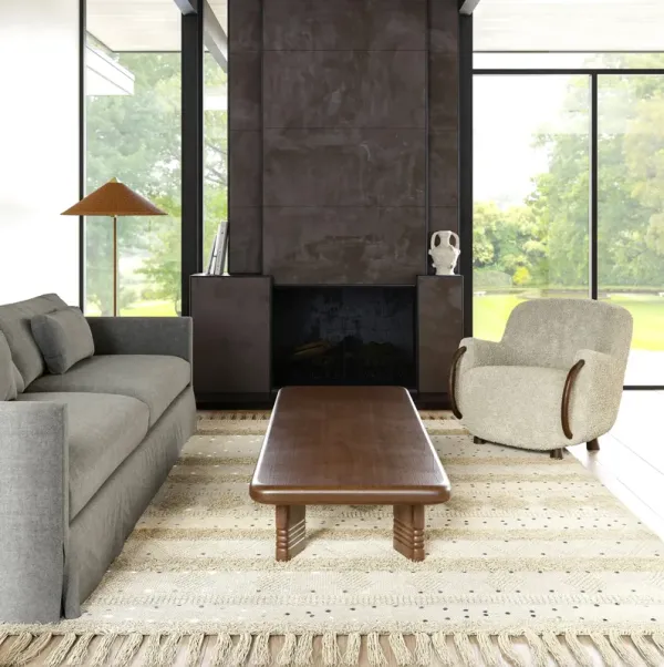 Chandy Textured Wool Rug