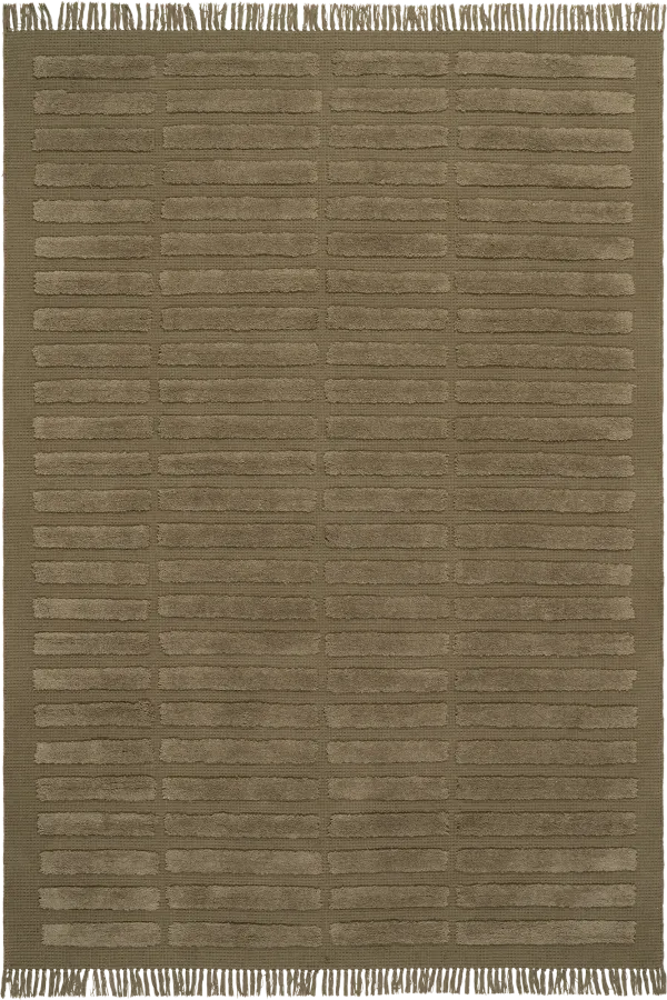 Zira Solid Mid-Century Modern Rug