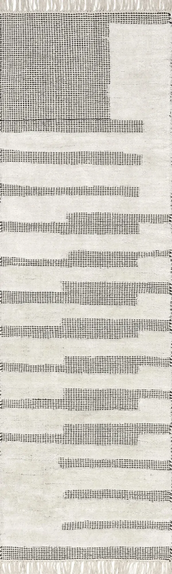 Hyperion Tasseled Cotton and Wool Rug