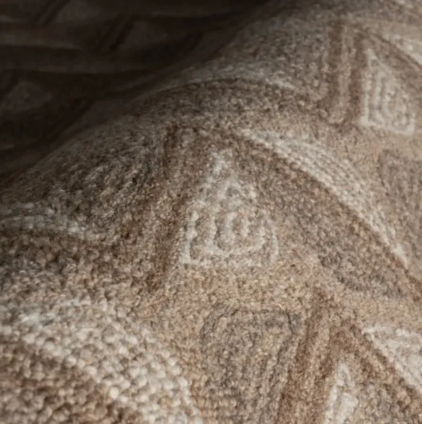 Ooti Geometric Block Wool Rug