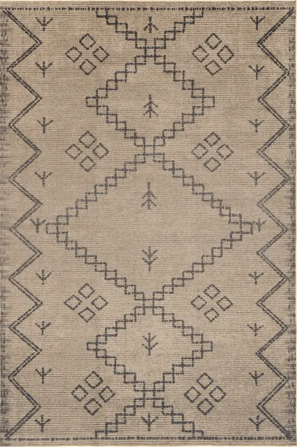 Jonquil Easy-Jute Washable Diamond Rug