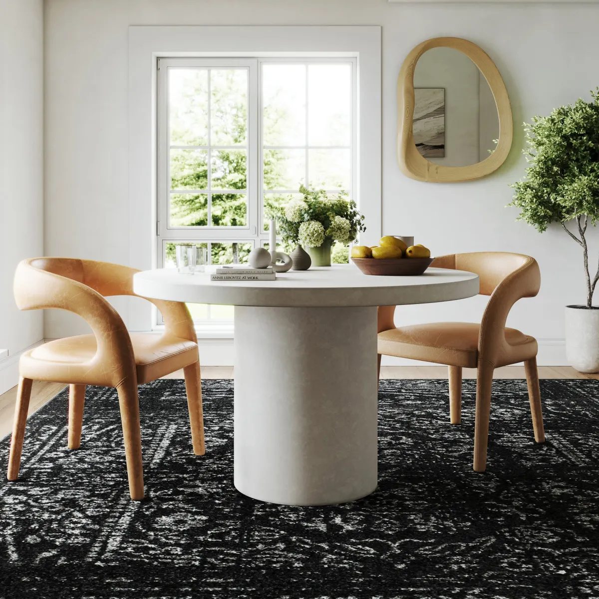 Ring Around The Rosette Rug