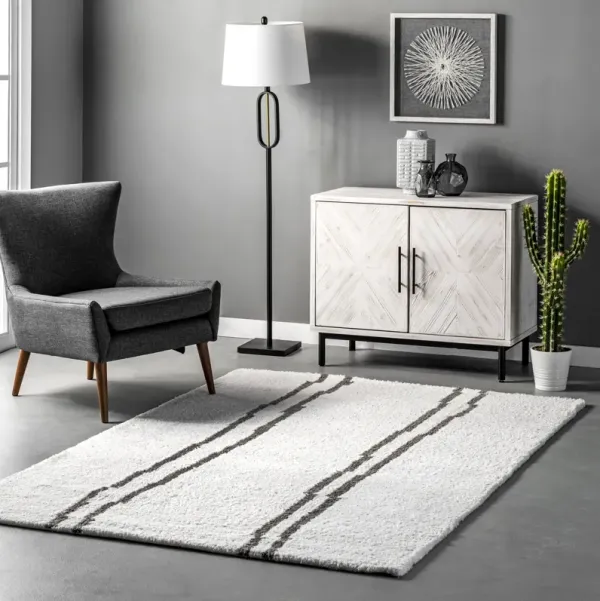 Antonella Double Stripe Modern Rug
