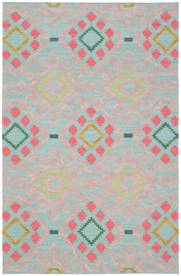 Jelly Roll Handwoven Wool Rug