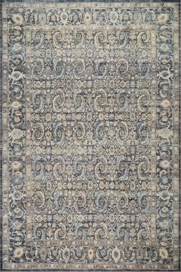 Calvaya Traditional Bordered Washable Rug
