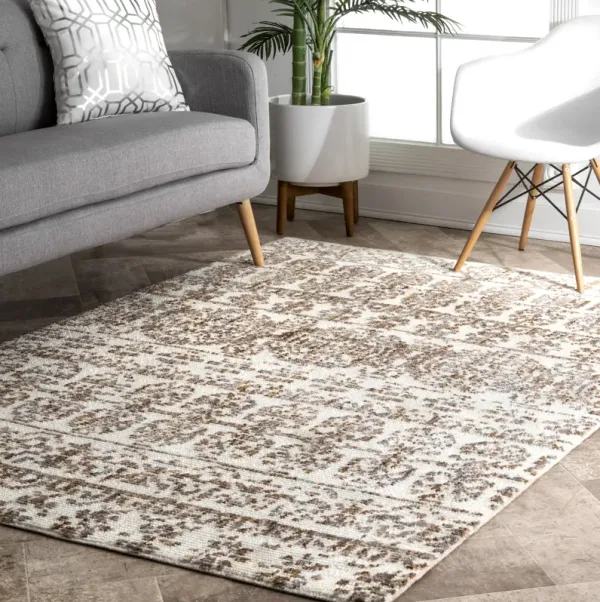 Striped Arabesque Rug