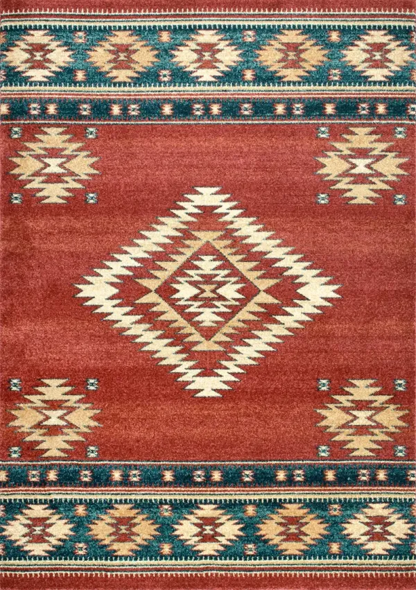 Southwestern Diamond Rug