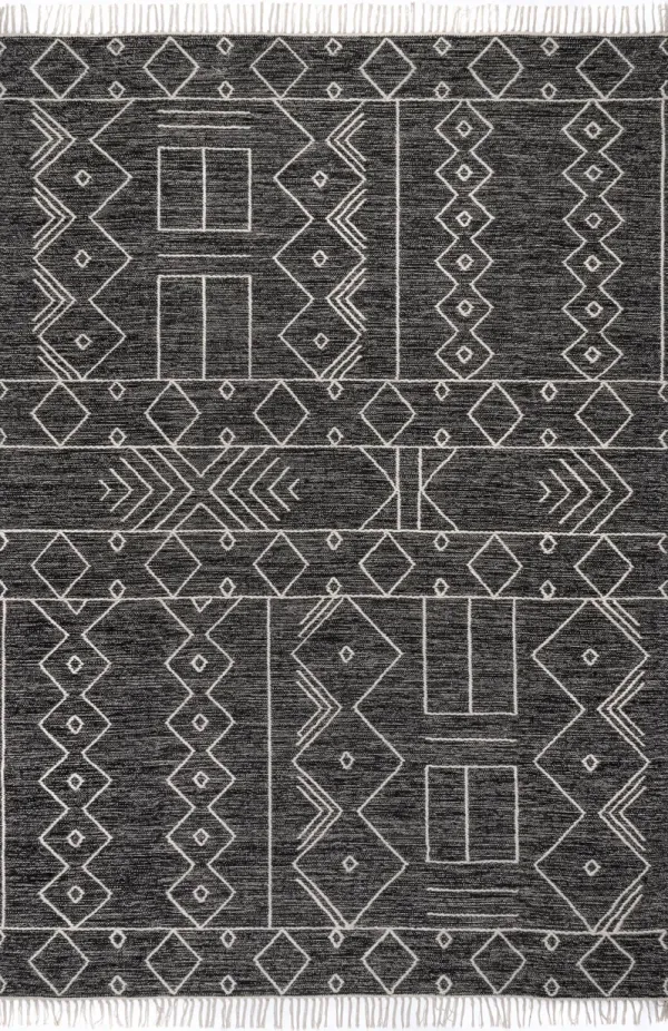 Kiki Tasseled Geometric Rug