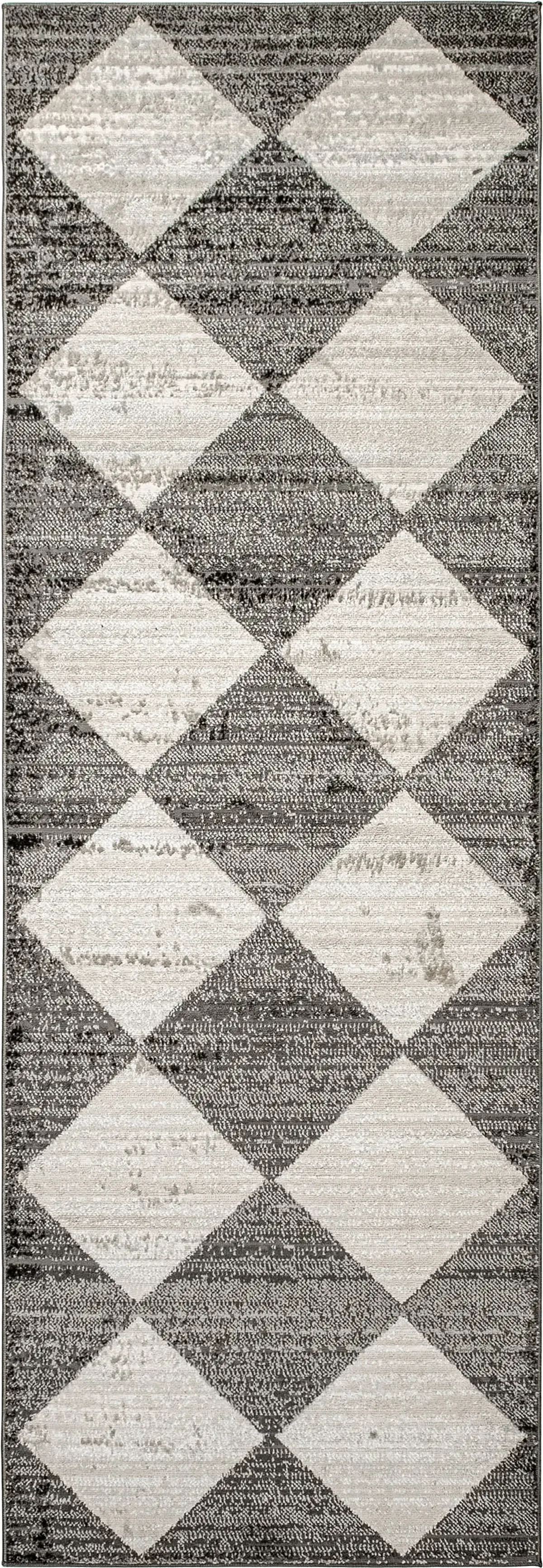 Kayla Checkerboard Tiled Rug