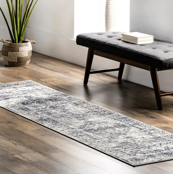 Barbed Iris Medallion Rug