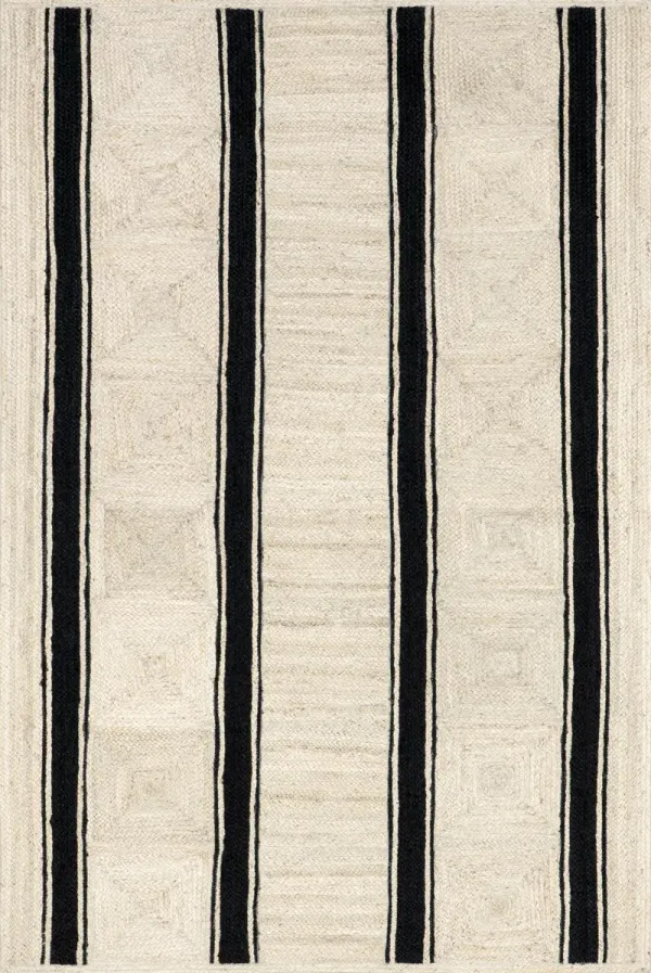 Hedgerow Striped Jute Rug