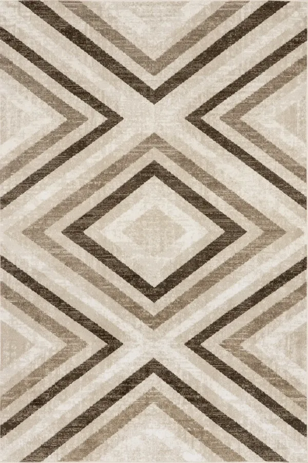 Reeba Washable Distressed Rug