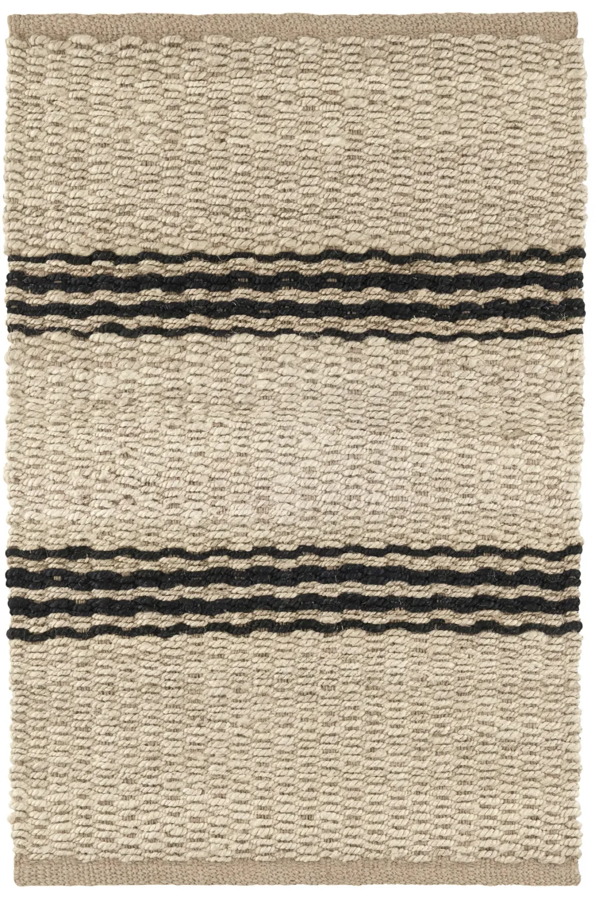 Jute Ticking Handwoven Jute Rug