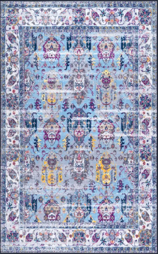 Fading Armorial Oriental Rug