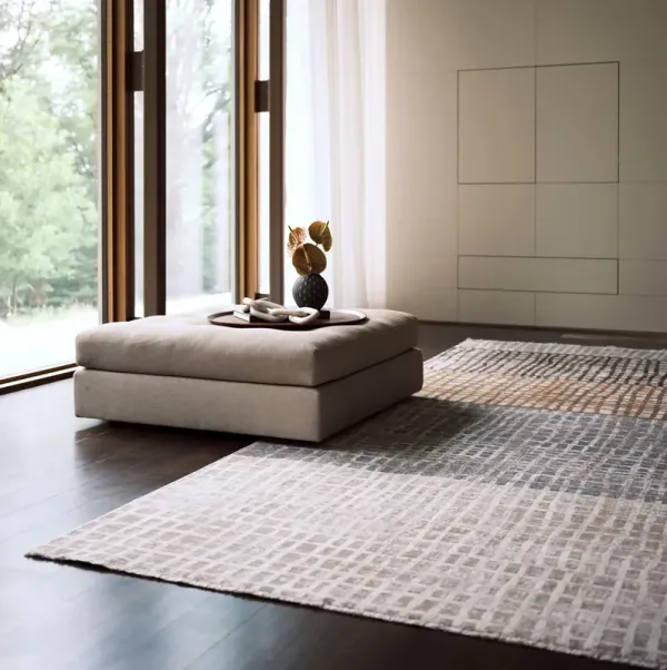 Park Abstract Checked Rug
