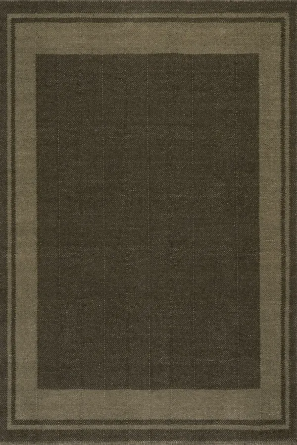 Canon Bordered Wool Rug by Nate Berkus