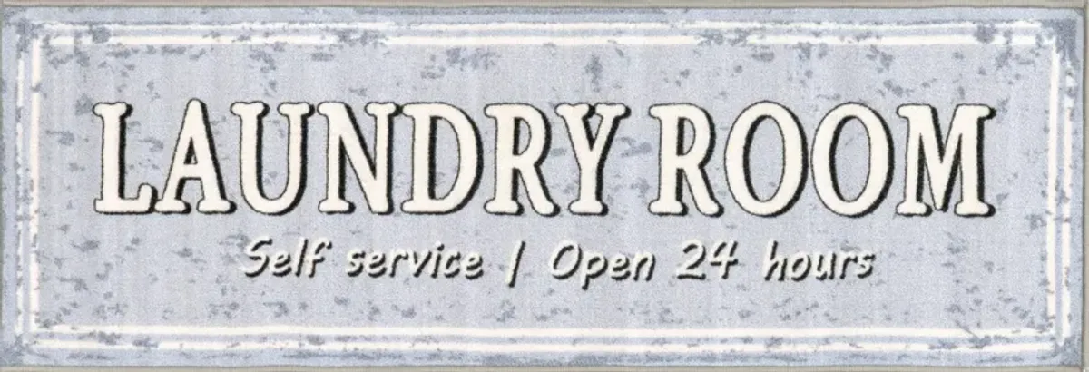 Cathy Washable Service Sign Laundry Mat