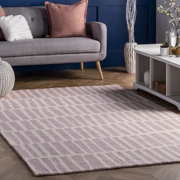 Irregular Parallel Bars Rug