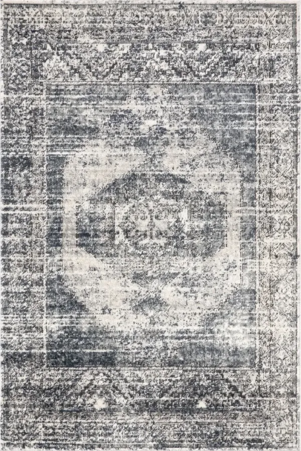Barbed Iris Medallion Rug
