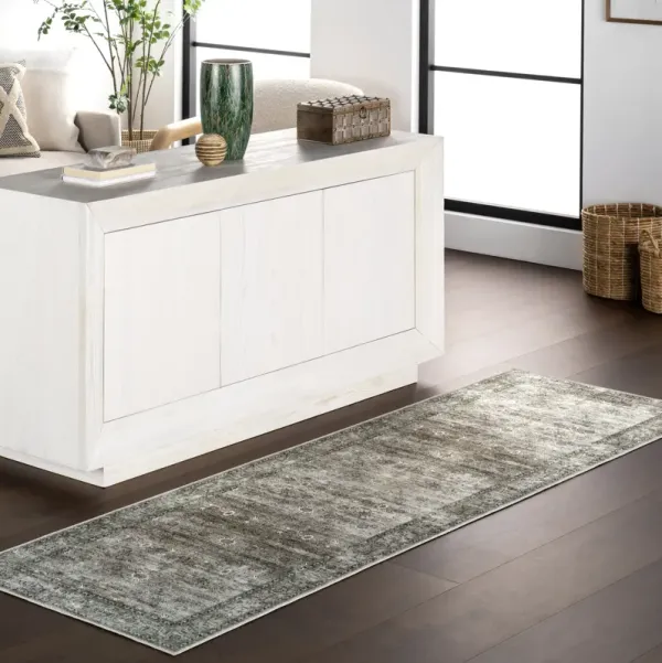 Myrtle Spill Proof Washable Vintage Rug