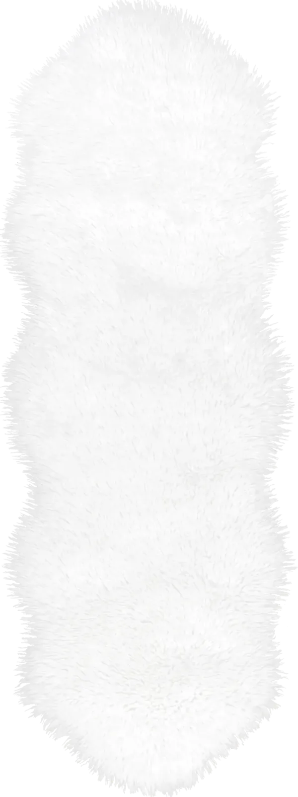 Onika Faux Sheepskin Plush Washable Rug