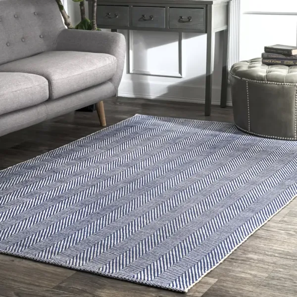 Herringbone Cotton Flatwoven Rug