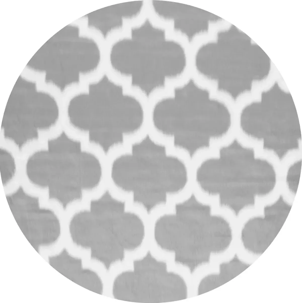 Faux Sheepskin Trellis Rug