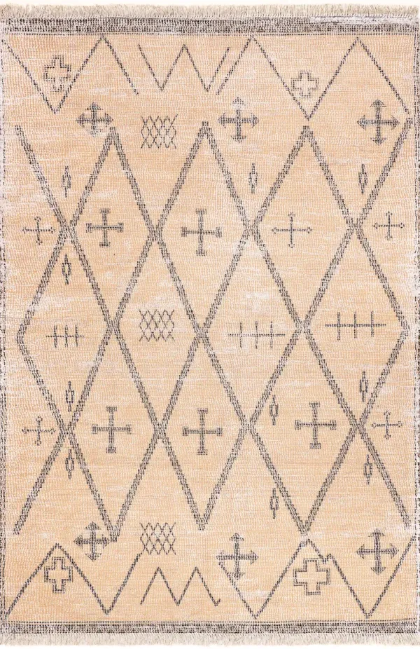 Janine Cotton Trellis Rug