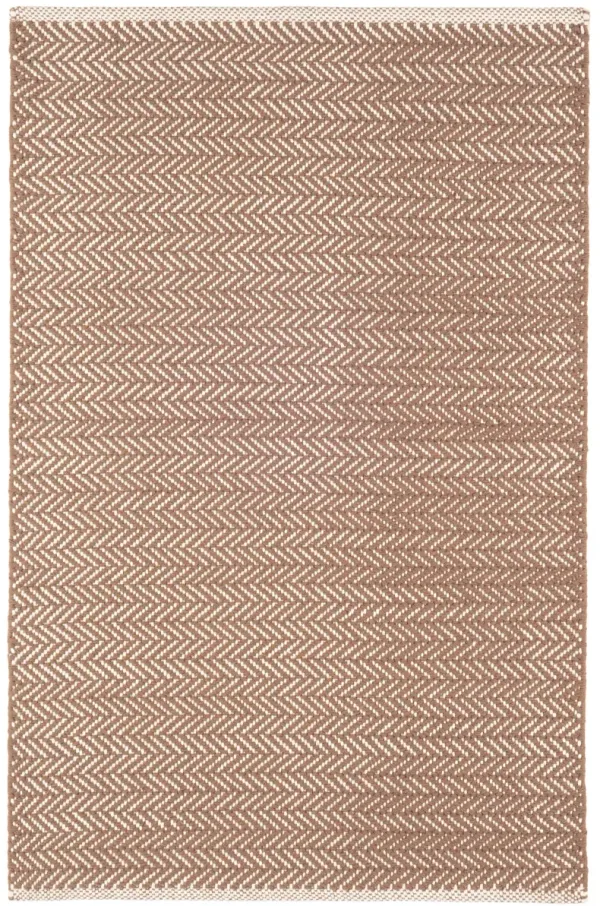 Herringbone Handwoven Cotton Rug