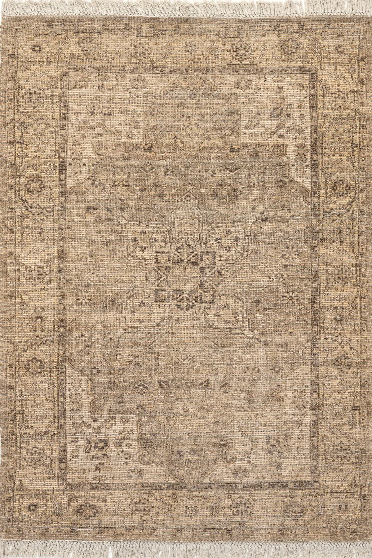 Lennox Medallion Tassel Rug