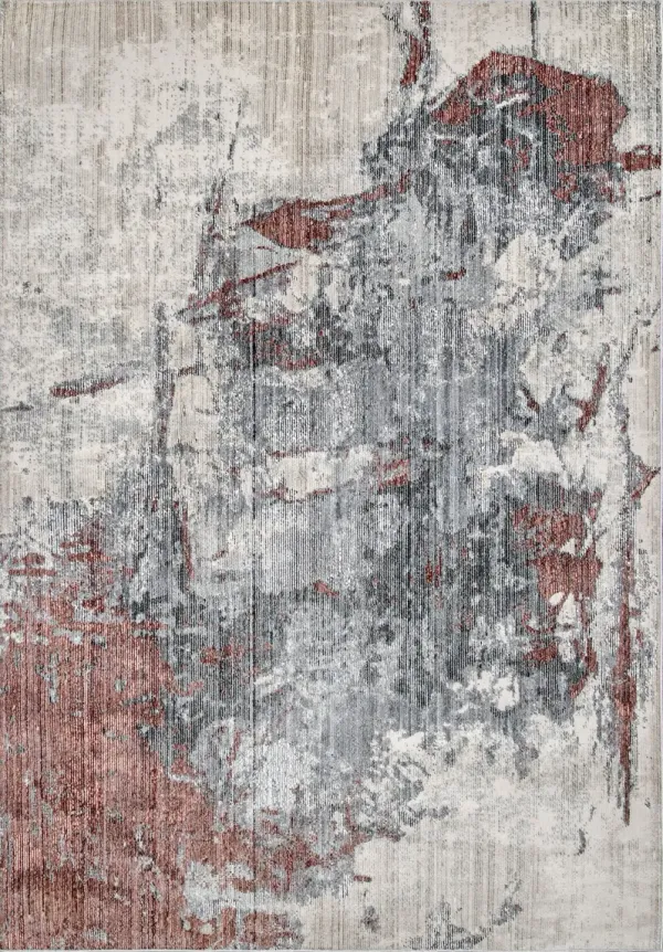 Splattered Abstract Rug