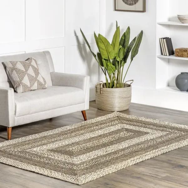 Braided Bengal Jute Rug