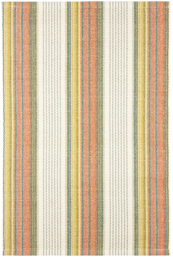Sloane Stripe Handwoven Cotton Rug