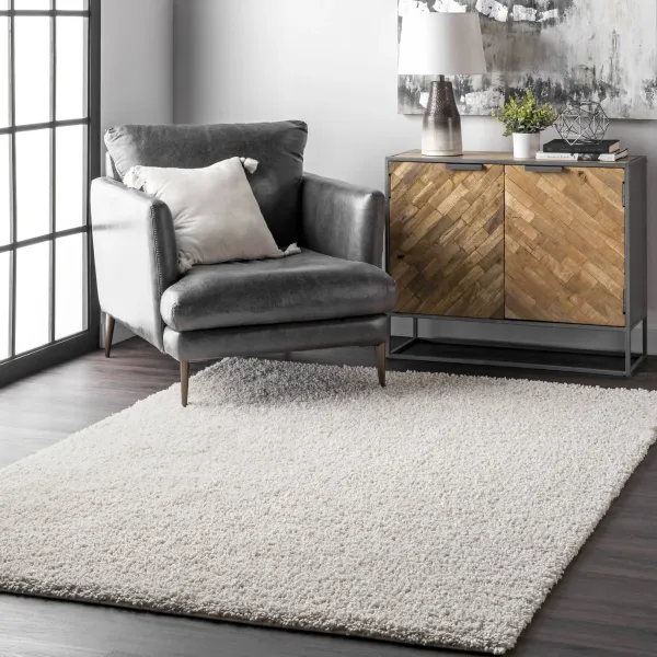 Soft Solid Shag Rug
