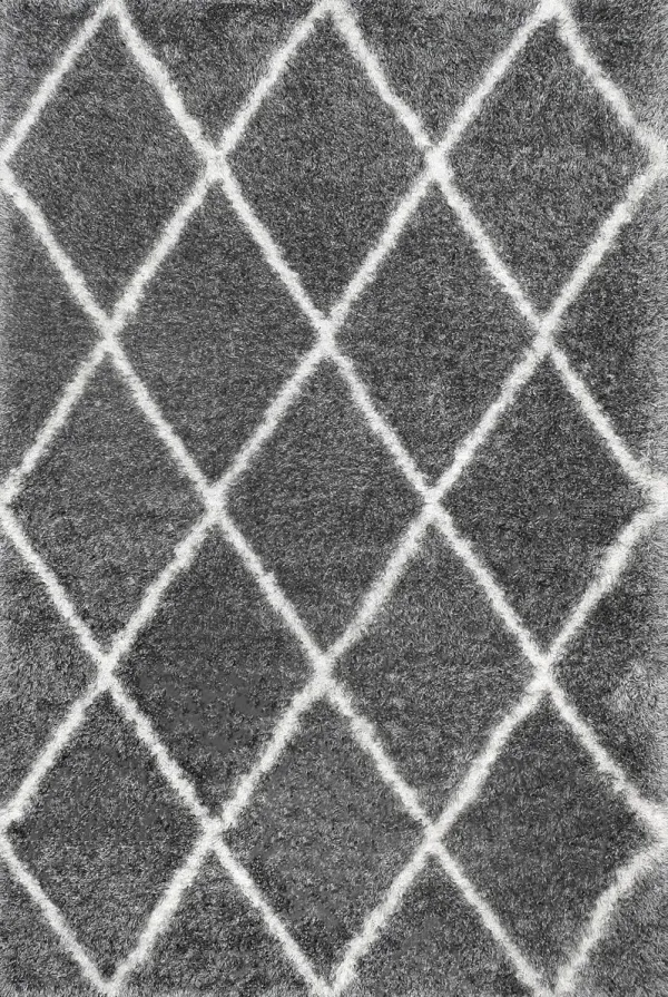 Diamond Shag Rug