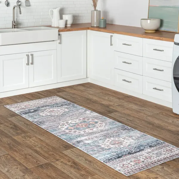 Allison Faded Washable Rug