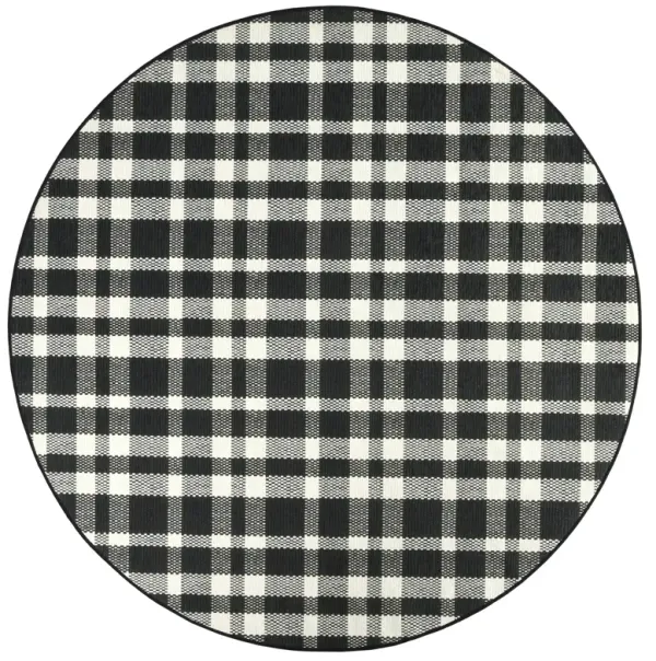 Houston Plaid Machine Washable Rug