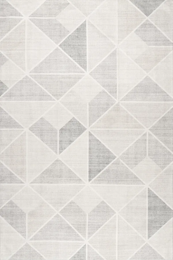 Stassi Washable Shaded Tiles Rug