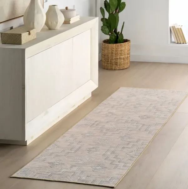 Astrid Geometric Washable Rug